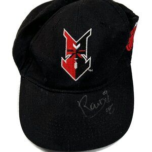 Indianapolis Indians Minor League‎ Baseball Hat Cap Black Autographed Signed